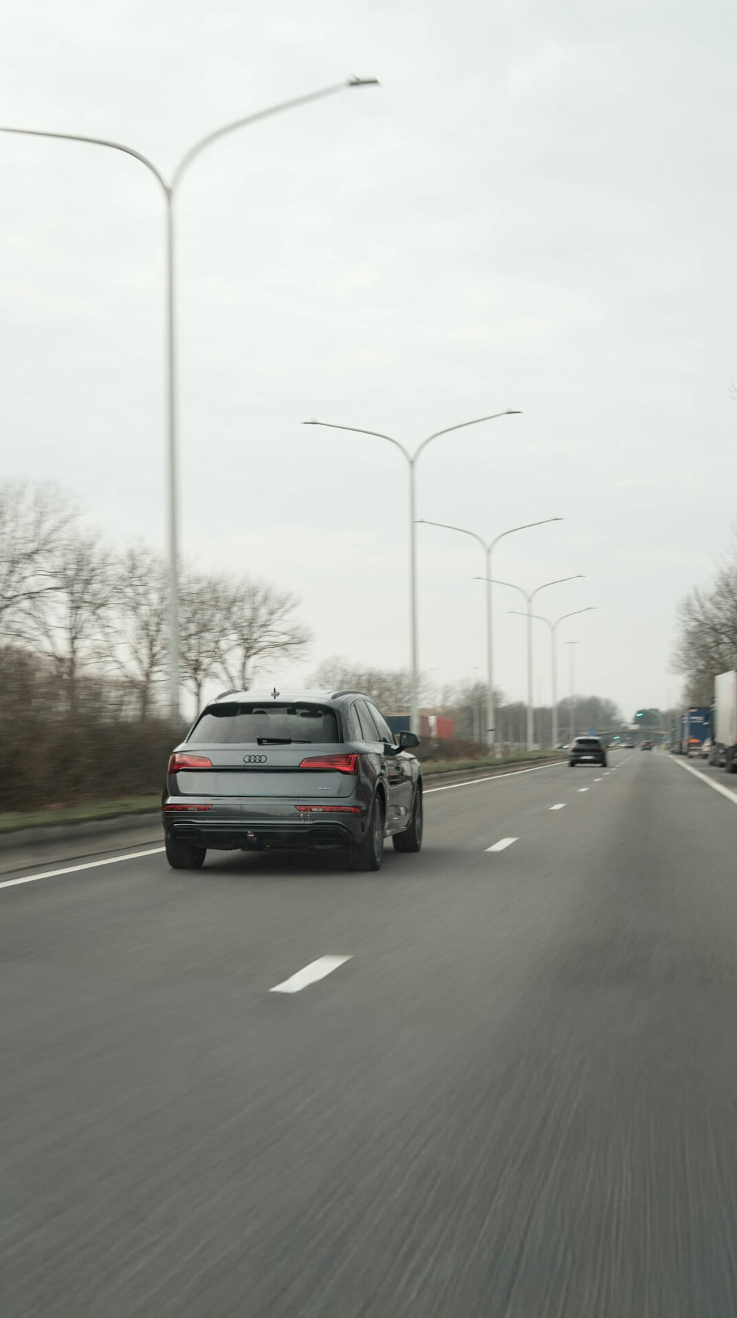 autonomous car on highway