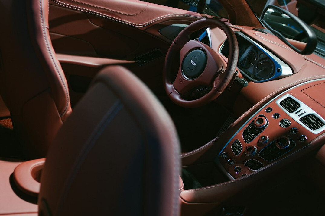 luxury hybrid car interior