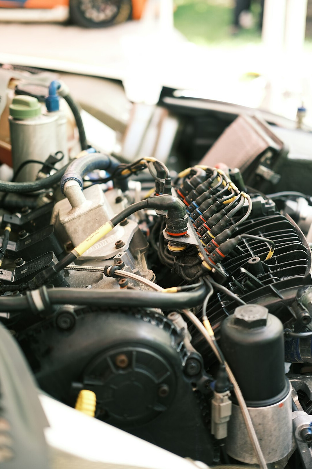 car engine oil check